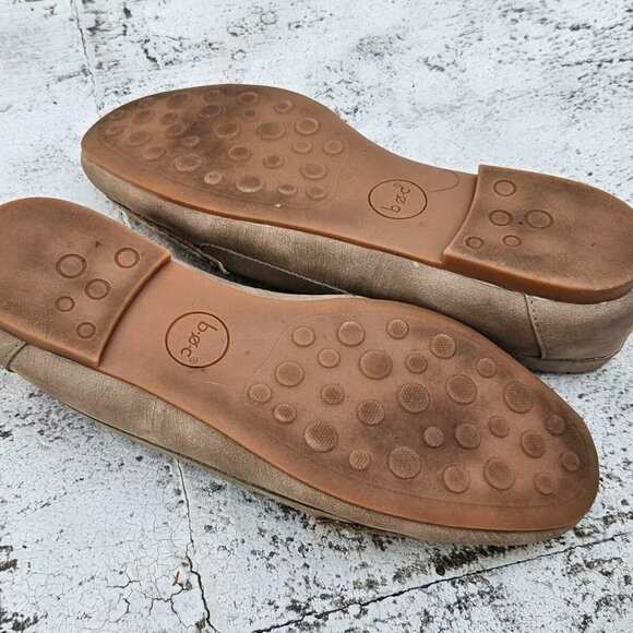 B.O.C Women Loafer Shoes Taupe Vegan Faux Leather Upper Slip On Shoes Size 10M - Picture 9 of 10